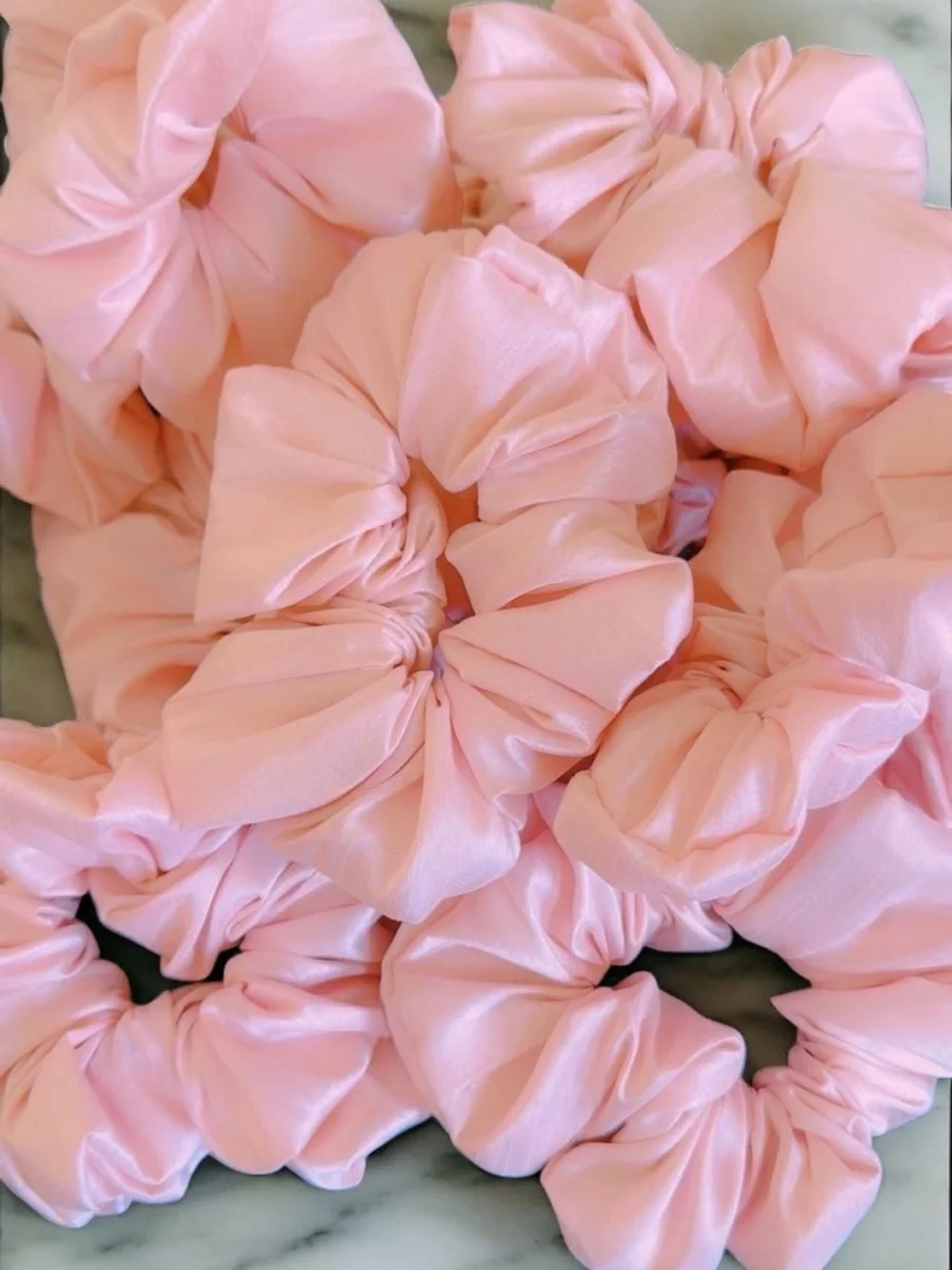 White Floral Satin Rosette Trim